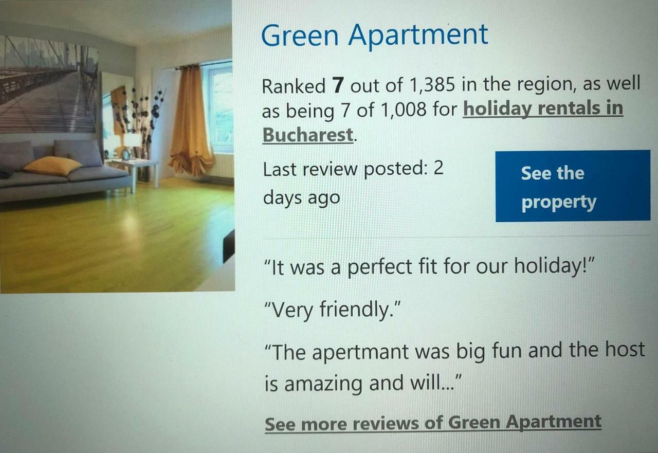 Green Apartment 6 Бухарест Экстерьер фото